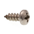 Prime-Line Sheet Metal Screw, Self-Tap Pan Head Phillip Drive #6 X 3/8in 18-8 Stainless Steel 100PK 9019151